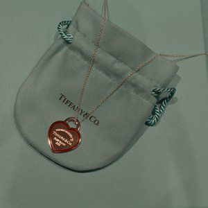 Tiffany & Co Red Edge Return to Tiffany Heart Pendant